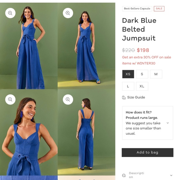 FARM Rio Pants - Farm Rio jumpsuit new medium